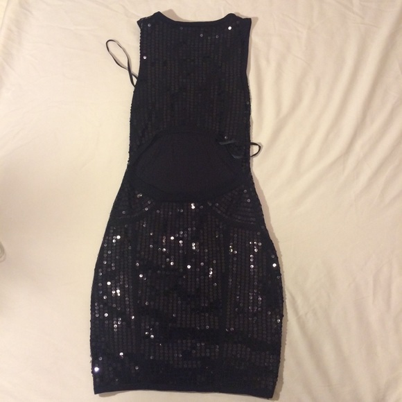 Bebe Black Dress - Picture 5 of 5